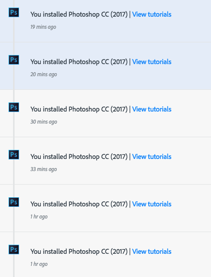 cannot download photoshop